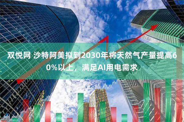双悦网 沙特阿美拟到2030年将天然气产量提高60%以上，满足AI用电需求